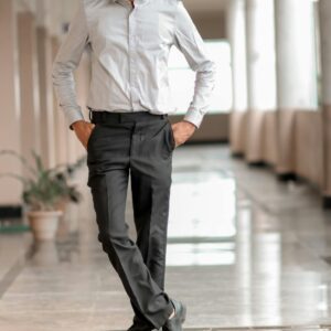 Business Casual Outfit Set - Men's Shirt & Chinos Combo