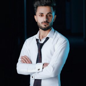 White dress shirt men's business casual